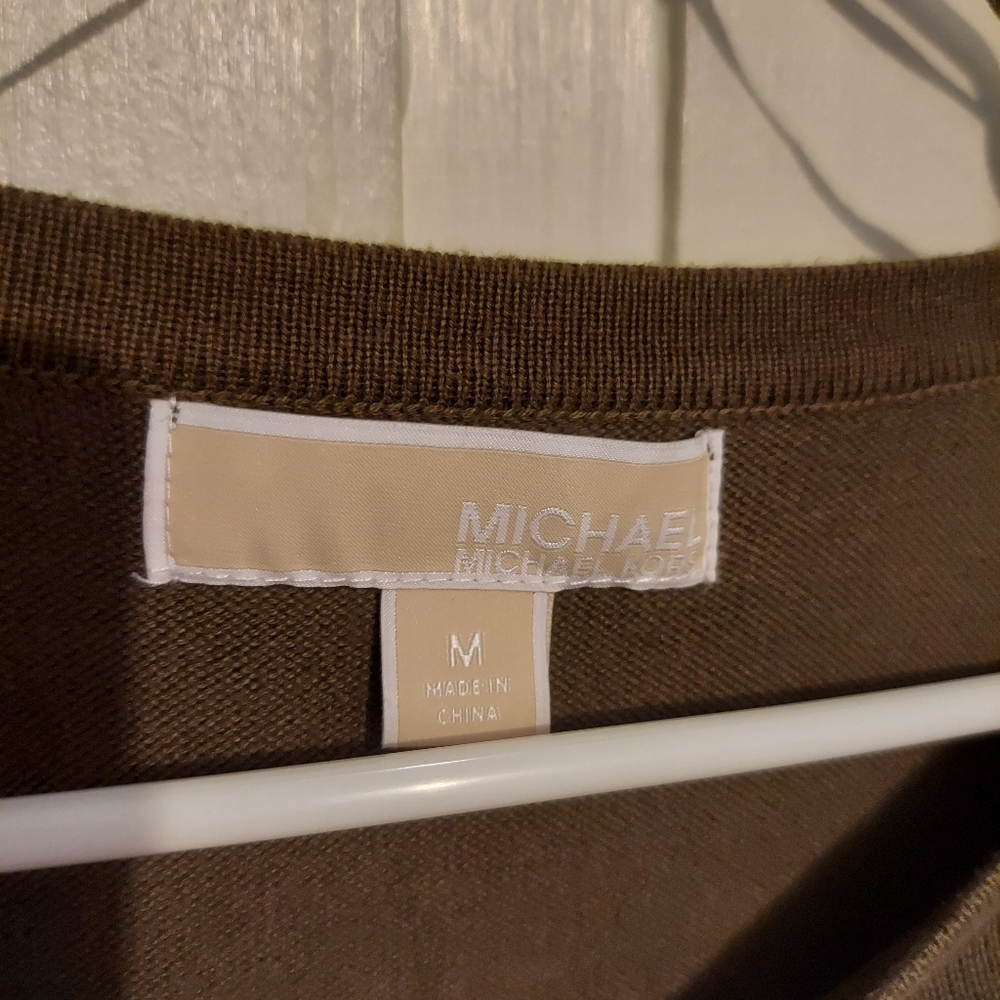 Michael Kors Brown Tunic Size Medium ๐ค - Picture 4 of 8